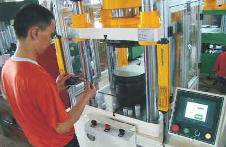 Hydraulic Press Machine Process