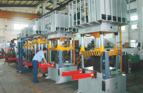 Hydraulic Press Machine Process