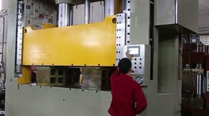 hydraulic press machine testing