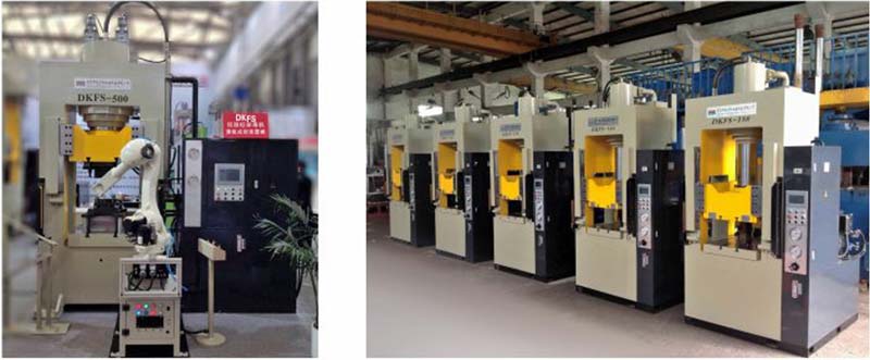 four column servo hydraulic press machine